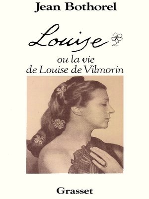 cover image of Louise de Vilmorin